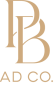 Logo, Gold; Palm Beach Advertising Company
